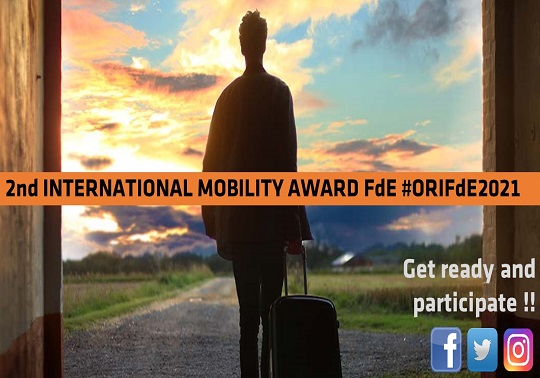 II Award ‘International Mobility FdE #ORIFdE2021’